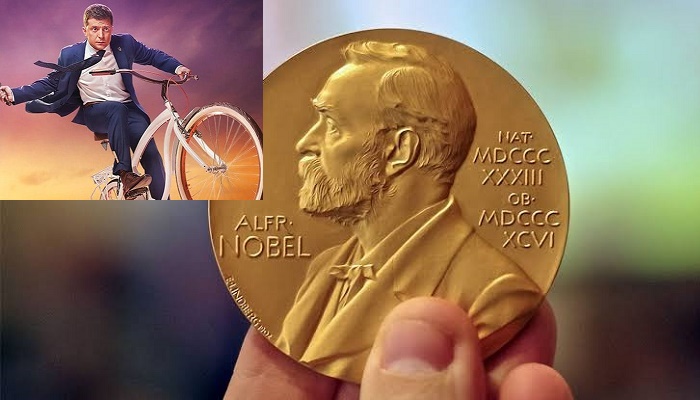 கிடைக்குமா! உக்ரைன் அதிபர் ஜெலன்ஸ்கிக்கு நோபல் பரிசு